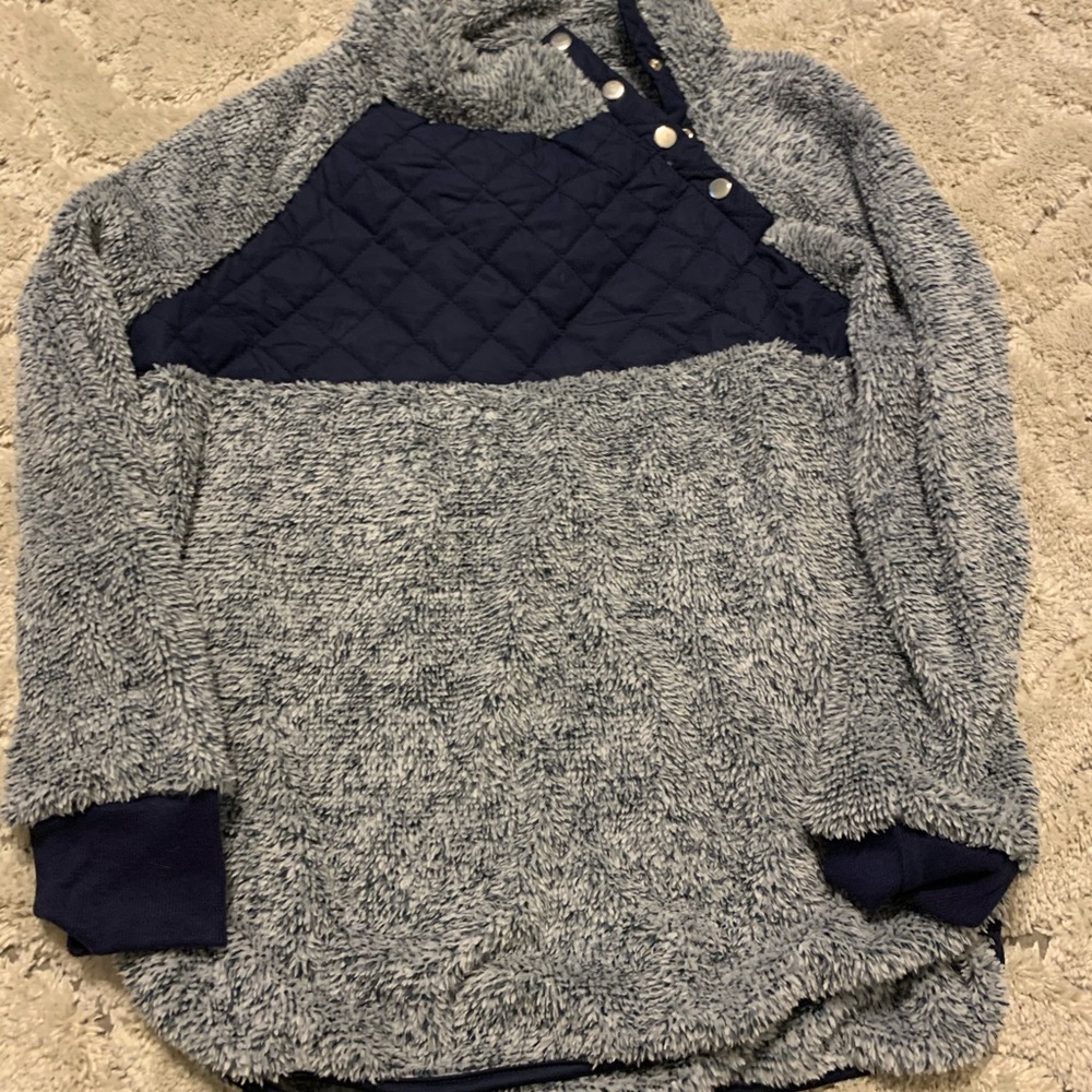 Sherpa pullover